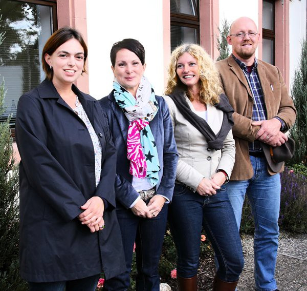 Spendenübergabe der Soroptimisten vertreten durch Frau Carolin Klein (2.v.l.) 